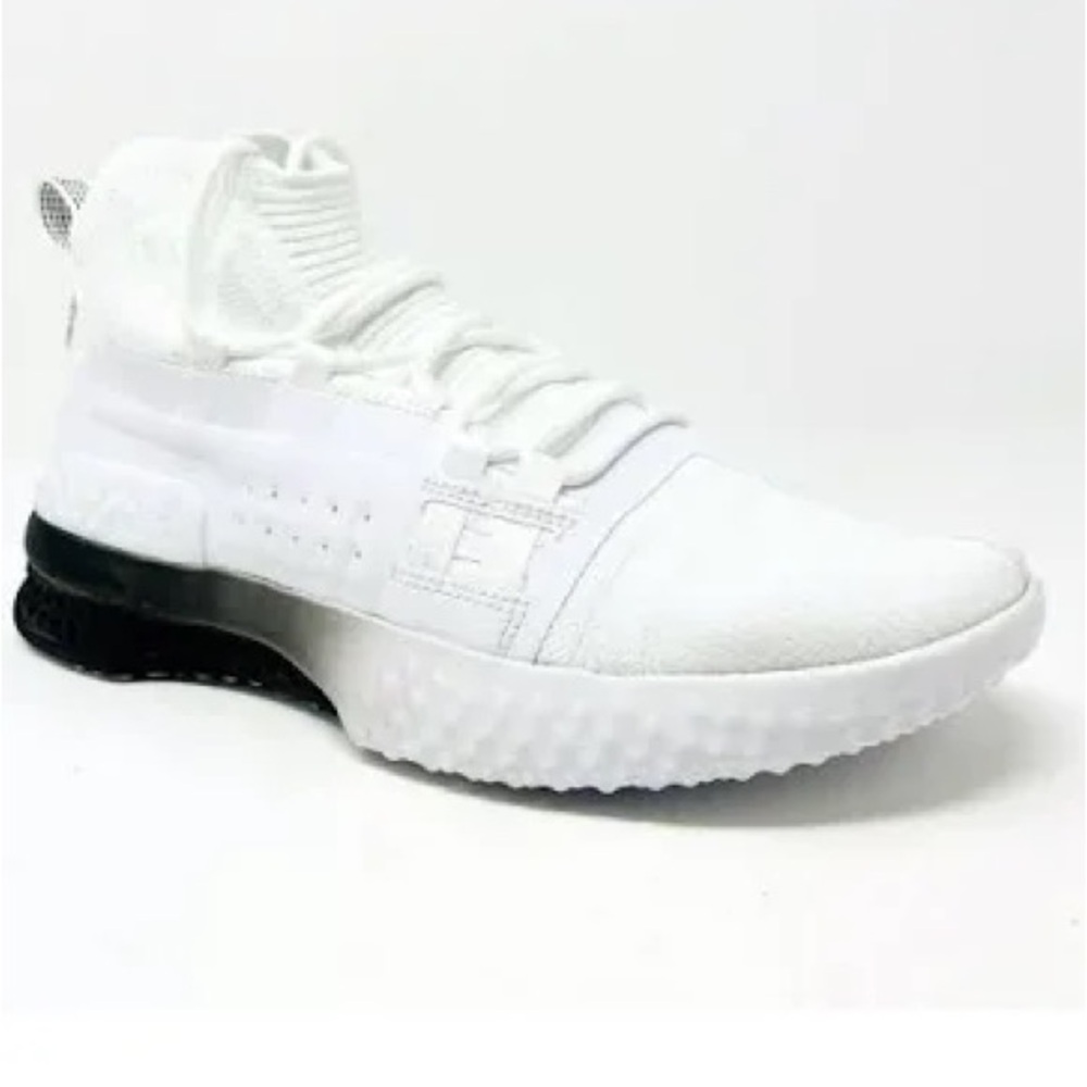 Under Armour Project Rock 1 Training Shoe Size 13 Black and White Colorway
